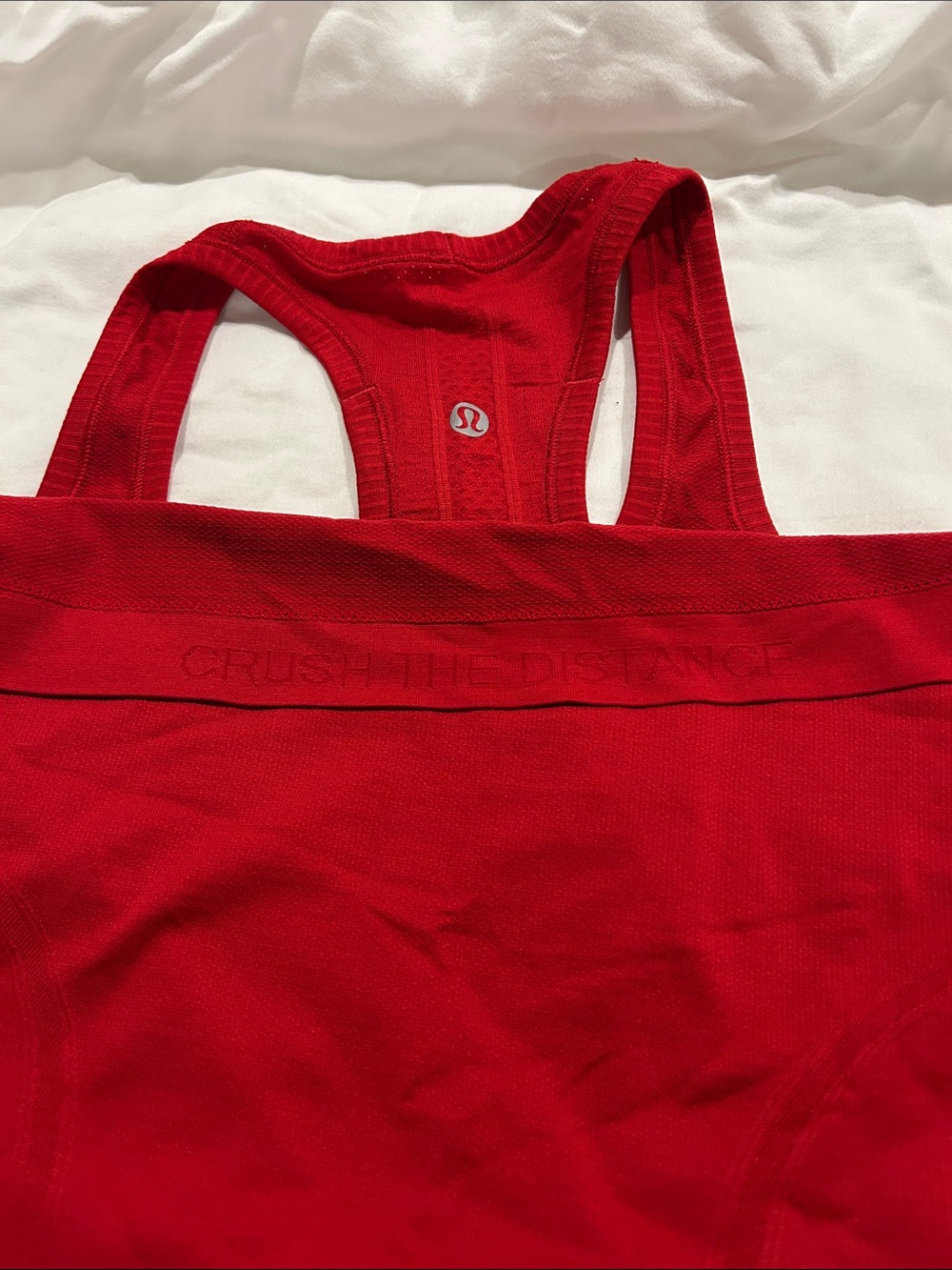 lululemon athletica Red Racerback Performance Tank - Picture 4 of 4